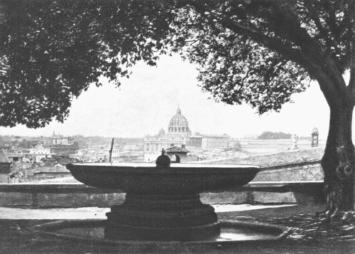 St. Peter's from the Pincio.