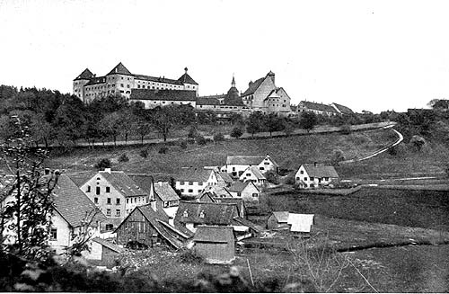 Castle of Prince Waldburg de Wolfegg.