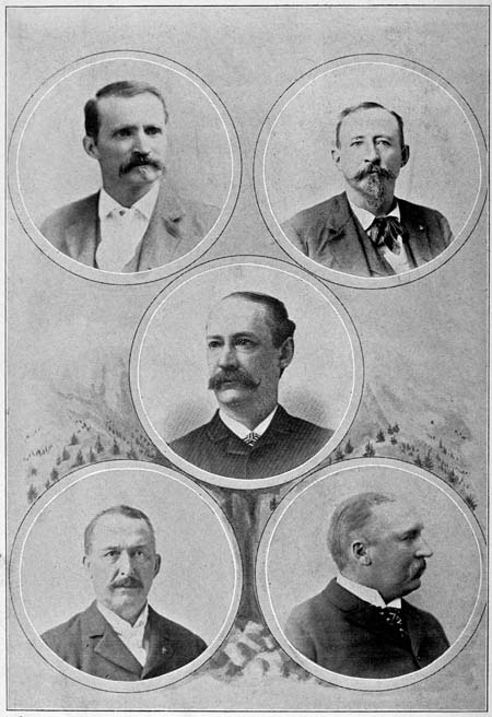 N. C. CREEDE, 
S. T. SMITH. D. H. MOFFAT, 
CAPT. L. E. CAMPBELL, 
WALTER S. CHEESMAN